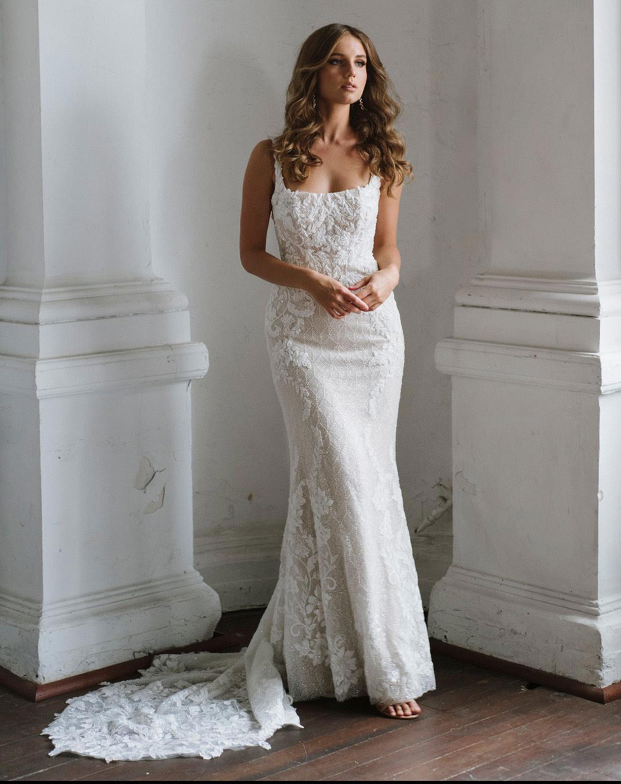 Model wearing a Bridal Collection Gown #1