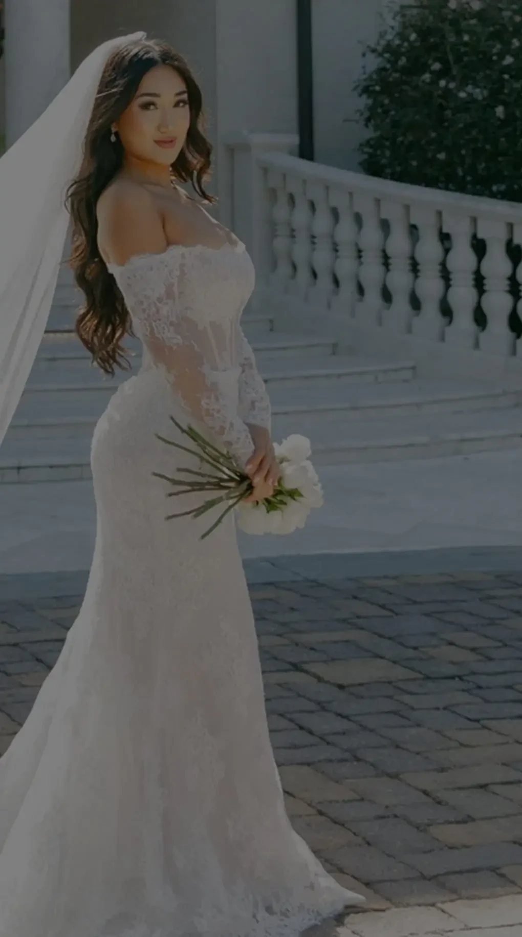 Photo of the real bride