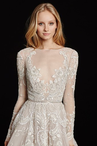 Hayley Paige Style #Hayley #3 Ivory/Amethyst thumbnail