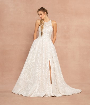Hayley Paige Style #Suki #3 Ivory/Cashmere thumbnail