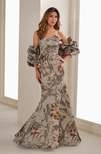 Dressy Mothers & Formal Collection Style #MOO128 #2 Taupe thumbnail