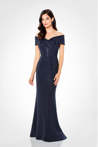 Dressy Mothers & Formal Collection Style #MOO162 #1 Navy thumbnail