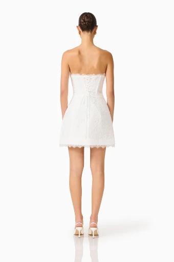 Little White Dresses Style #LWD136 #2 White thumbnail