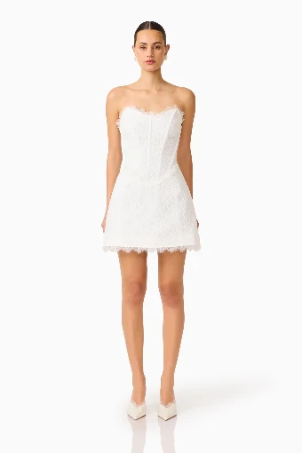 Little White Dresses Style #LWD136 #0 default White thumbnail