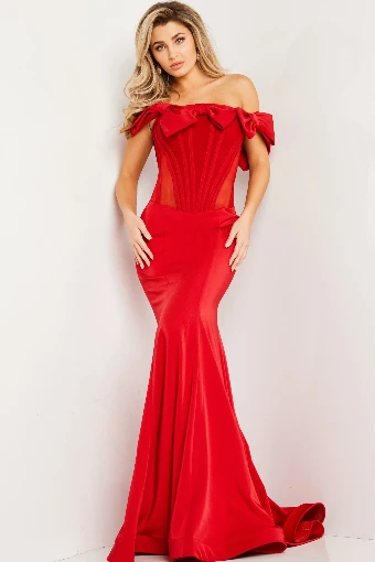 Mothers & Formal Dresses Style #MOO100 #0 default Red thumbnail