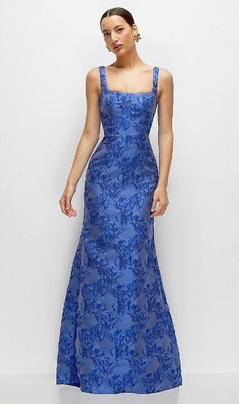 Mothers & Formal Dresses Style #MOO118 #0 default Cobalt Jacquard thumbnail