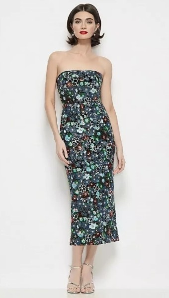 Mothers & Formal Dresses Style #MOO6938 #0 default Black Multi thumbnail