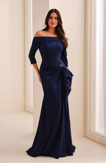 Mothers & Formal Dresses Style #MOO203 #0 default Blue Willow thumbnail