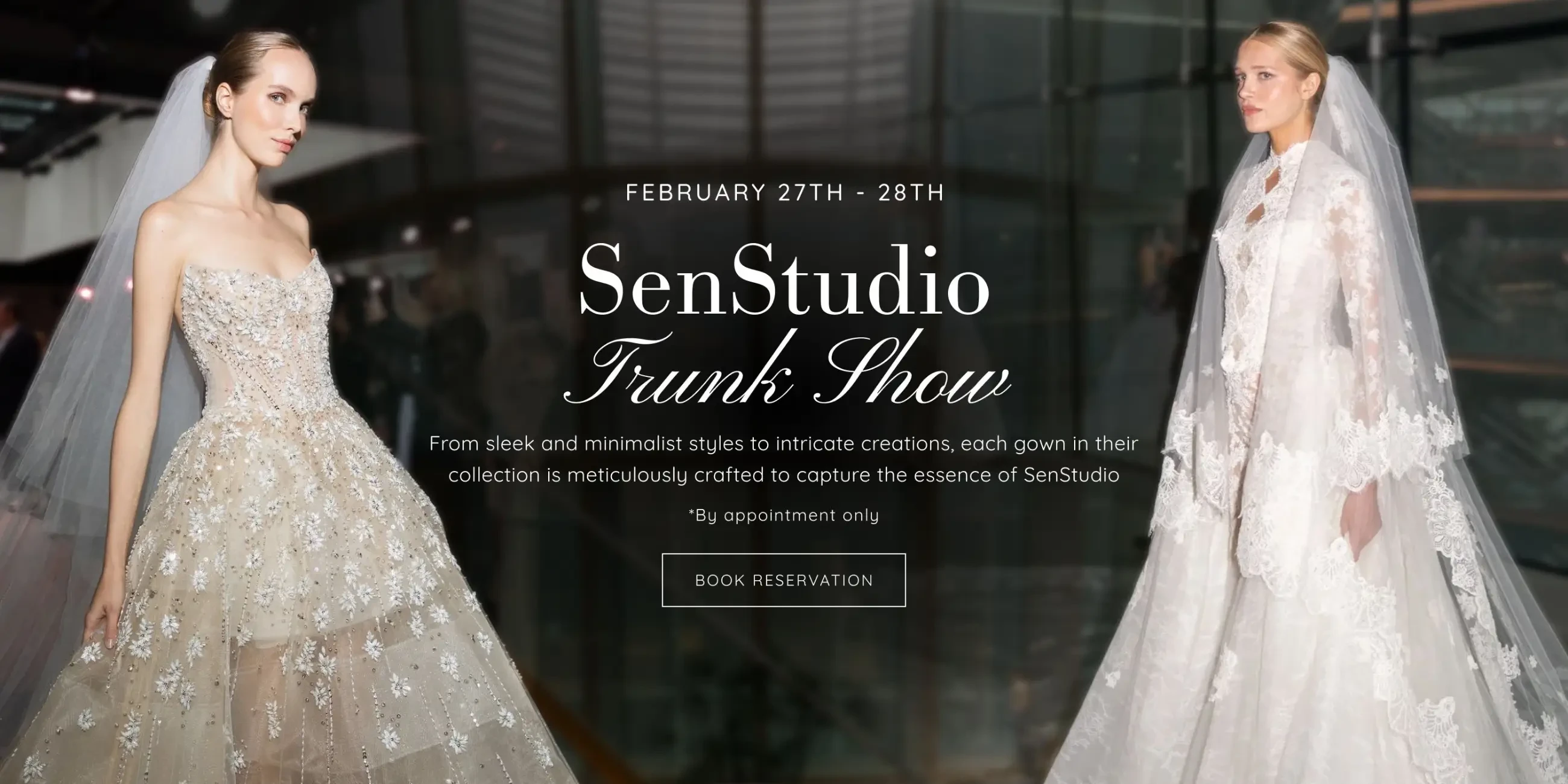 Senstudio Trunk Show at Town & Country Bridal