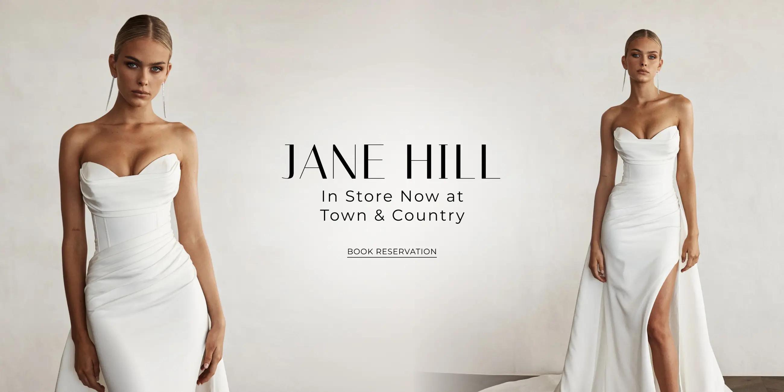 Jane Hill Wedding Dresses at Town & Country NOLA